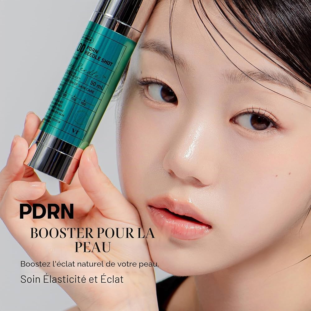 Booster visage coréen VT PDRN Reedle Shot 100 au ginseng