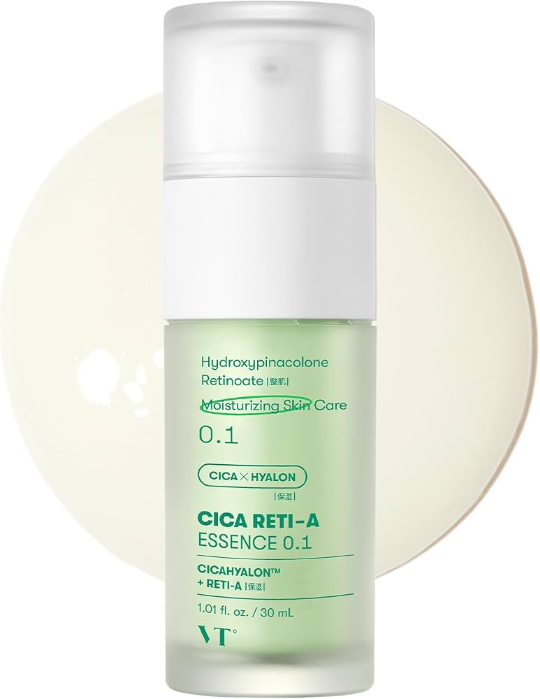 VT Cosmetics Cica Reti-A Essence 0.1 pour pores, ridules et texture de peau