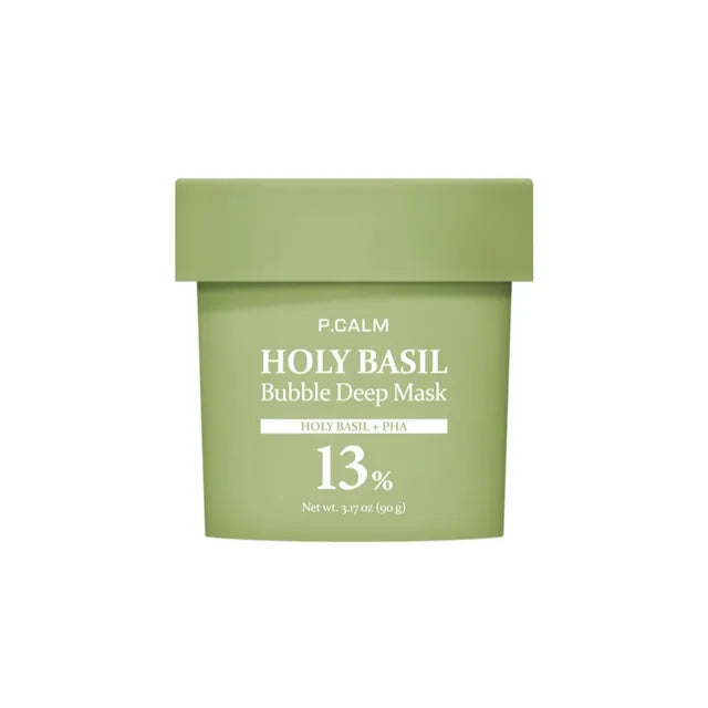P.CALM Holy Basil Bubble Deep Mask 13% 90 g