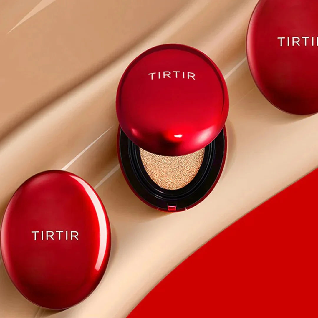 Fond de teint coréen TIRTIR Mask Fit Red Cushion haute couvrance