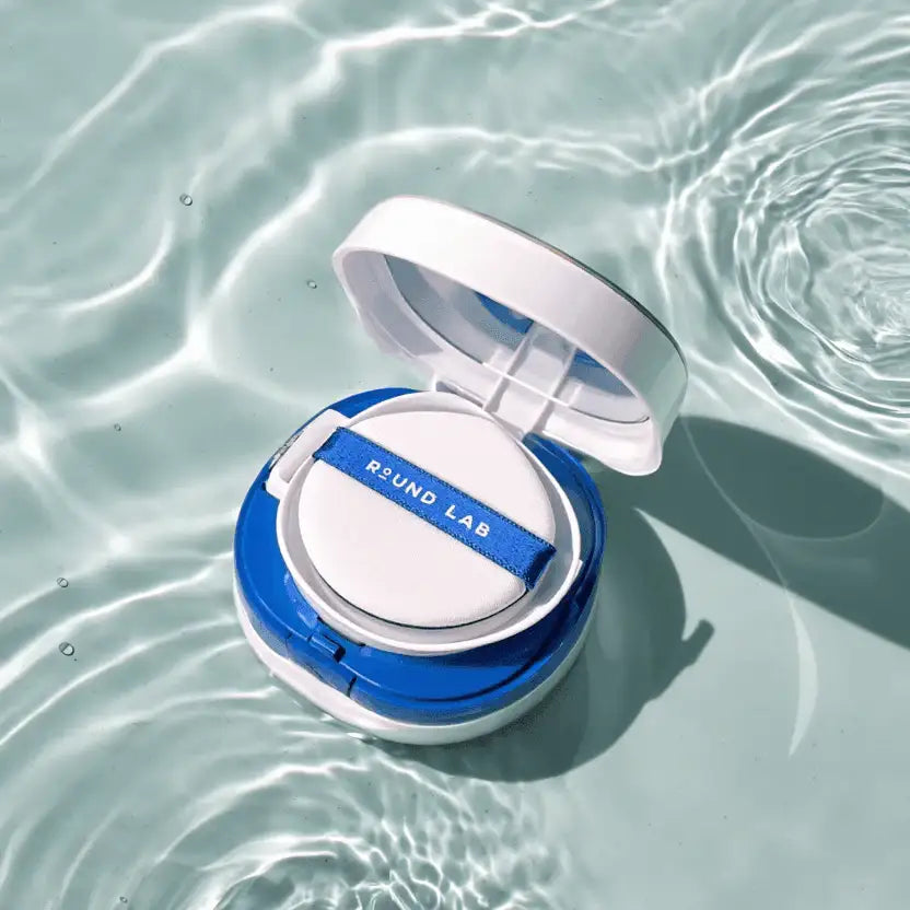 ROUND LAB Birch Juice Moisturizing Sun Cushion protection solaire hydratante