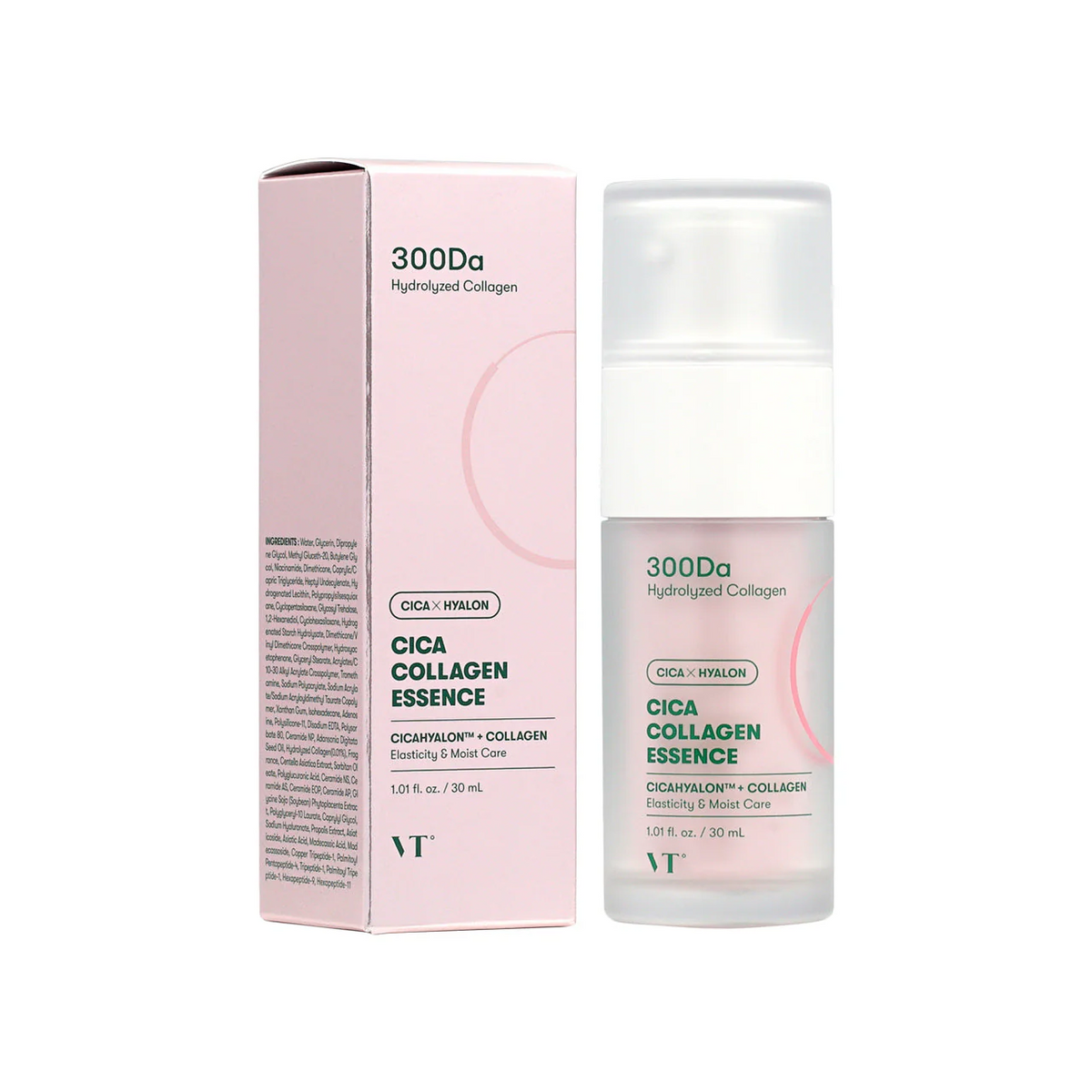 VT Cica Collagen Essence au collagène 300 Da et Centella Asiatica