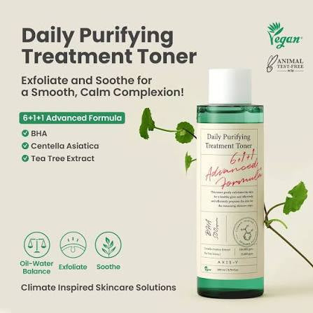  Toner exfoliant coréen AXIS-Y aux AHA PHA et BHA