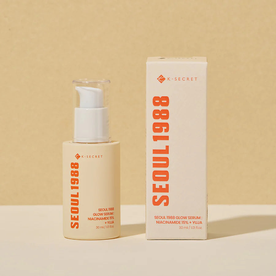 K-SECRET SEOUL 1988 Glow Serum Niacinamide 15% + Yuja – 30 ml