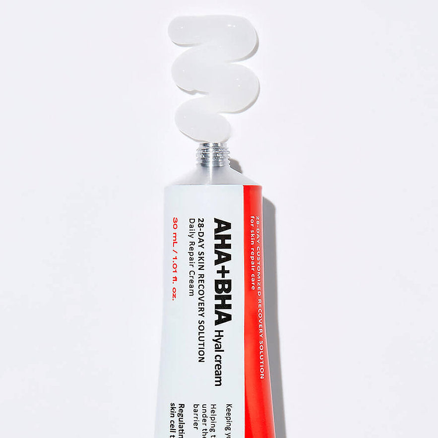 MEDI-PEEL AHA+BHA Hyal Cream – Crème exfoliante & hydratante 30 ml