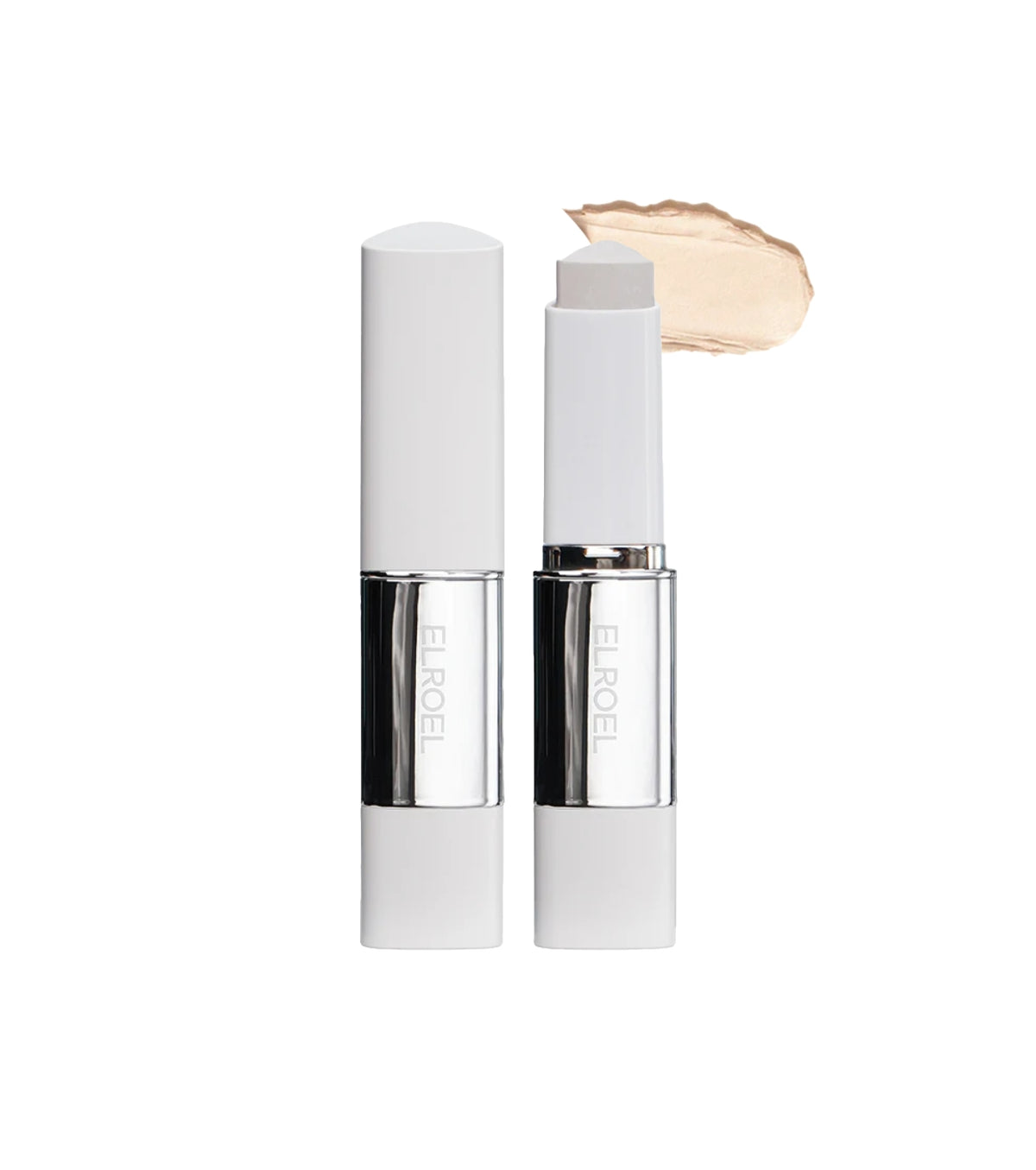 ELROEL – Blanc Cover Cream Stick – Fond de Teint Stick avec Pinceau