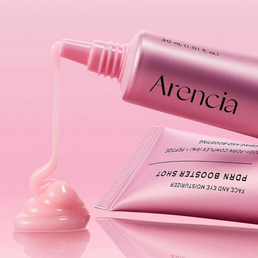 Arencia PDRN Booster Shot – Soin hydratant visage & contour des yeux