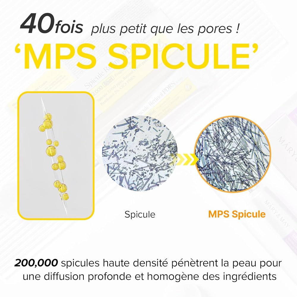 MARY&MAY Spicule Retinol PDRN Cream – Crème Anti-Âge au Rétinol & PDRN 30 g