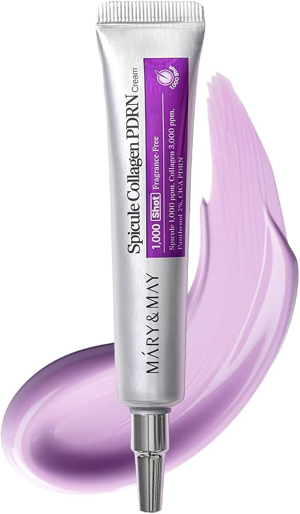 MARY&MAY Spicule Collagen PDRN Cream – Crème Raffermissante au Collagène & PDRN 15 g
